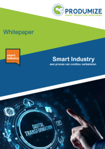 Titelpagina van whitepaper Smart Industry een proces van continu verbeteren